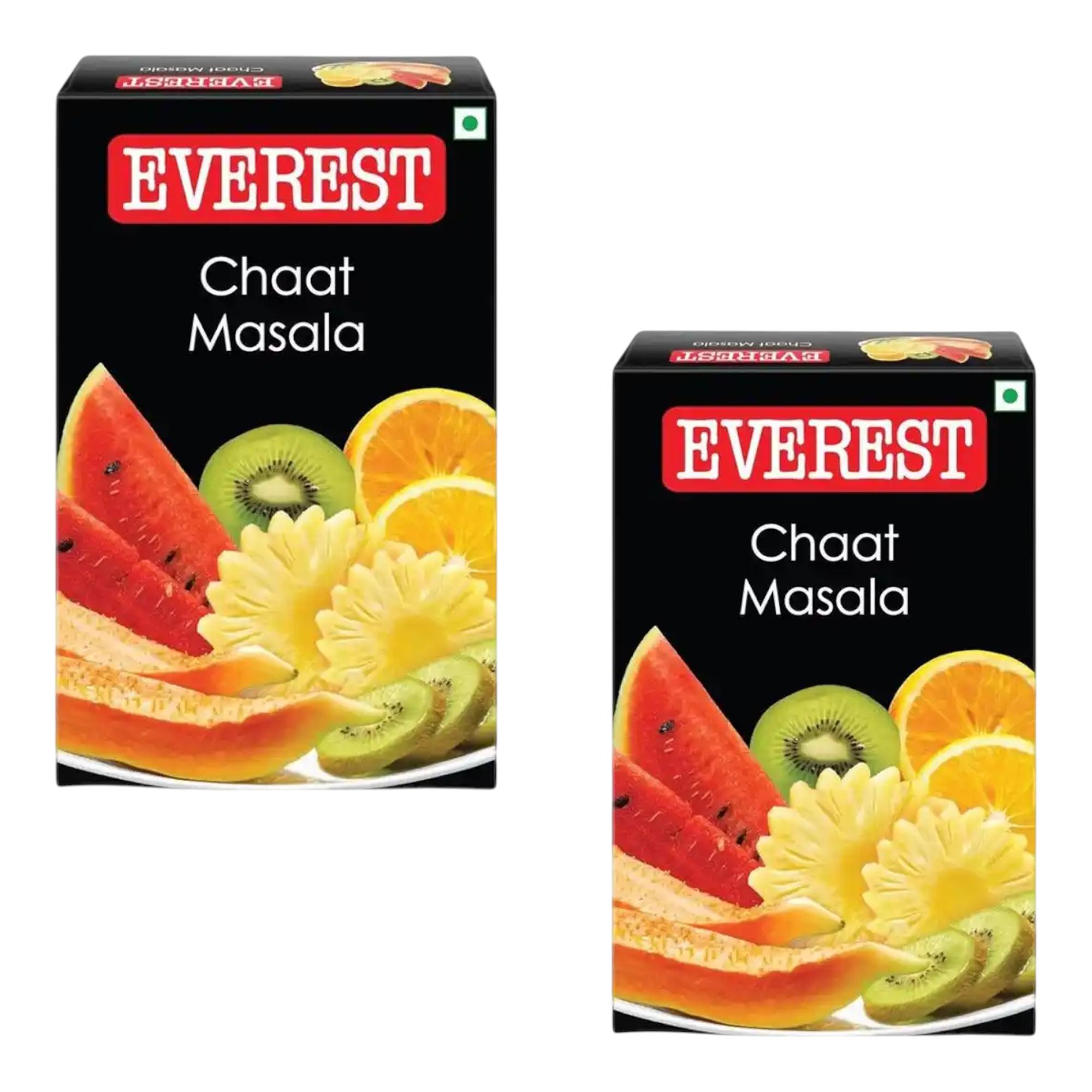 

Everest Chaat Masala 100 g Pack Of 2 Aromatic Spice Blend For Snacks Fruits Salads Global Cooking Flavor Seasoning Mix