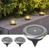 Solar In-ground Waterproof Stainless Steel Garden Lights