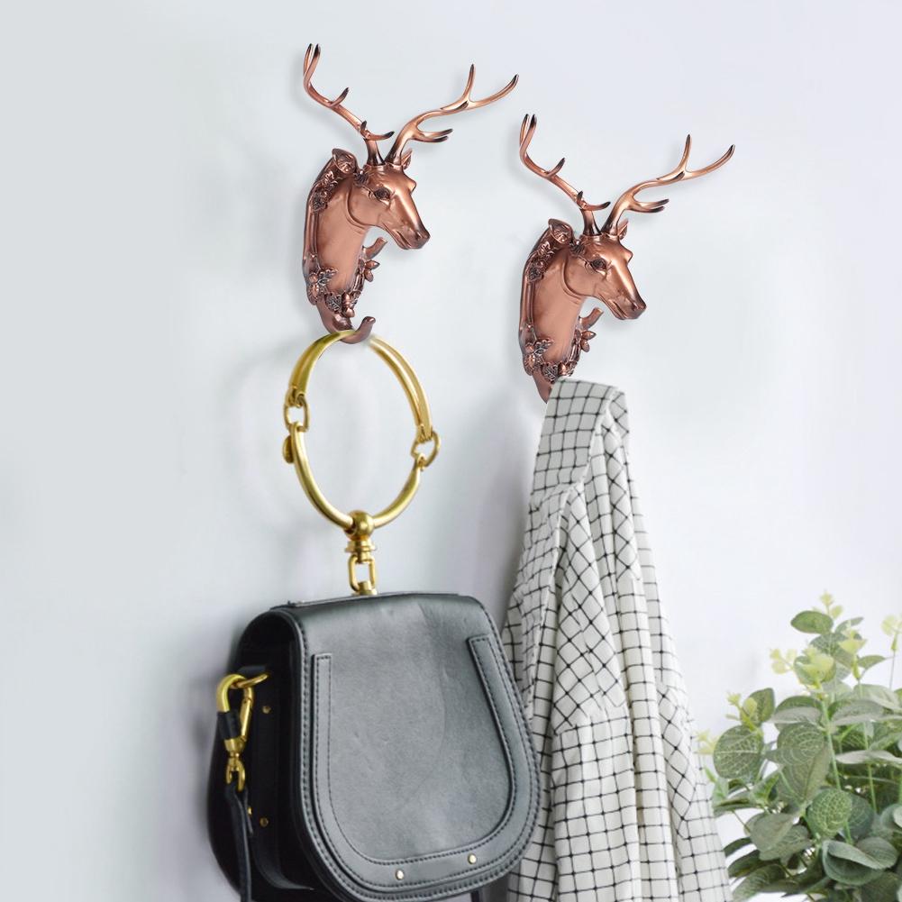 Resin Animal Shape Bathroom Wall Towel Hanging Hook Coat Hat Keys Hanger