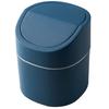 Turn Over Cover Table Bin Creative Nordic Style Table Trash Bin Desk Garbage Bin for Kitchen Bathroom Bedroom 2025