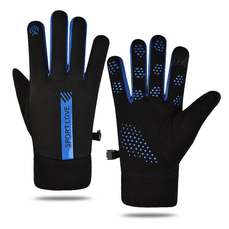 Unisex Water-Repellent Windproof Touchscreen Gloves for Cycling and Outdoor Activities