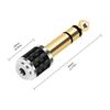 Headphone Adapter 3.5mm to 6.35mm with Gold Plated Connector Auditory Adapter
