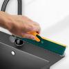 Floor Scrub Brush Professional Efficient V Shaped Corner Brush Grout Brush with   Handle for Showers Bathroom Kitchen