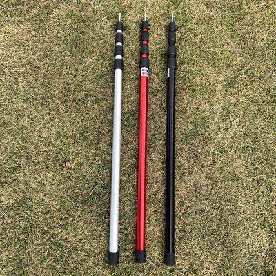 Telescoping Tarp Poles Adjustable Camping Tent Poles Portable Lightweight Aluminum Tent Poles