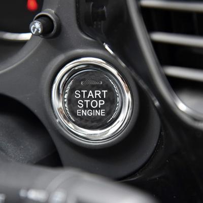 Accessoires d'intérieur de voiture Style Start Stop Moteur Couvercle d'allumage Bouton automatique Pour Subaru BRZ Impreza XV Forester Outback