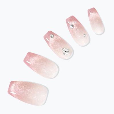 Dashing Diva Magic Press Roselle (Coffin) Nail Tips