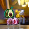 KNEW BUILT Blocs de Construction de Fruits pour Enfants Jeu d'Imitation Amusant Assemblage Facile Jouet Éducatif pour le Cerveau