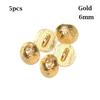 5 Pcs 4/5/6mm Mini Buckles Doll Buttons Belt Buckle DIY Doll Clothes Pattern Decoration Dollhoues Miniature Dolls Accessories