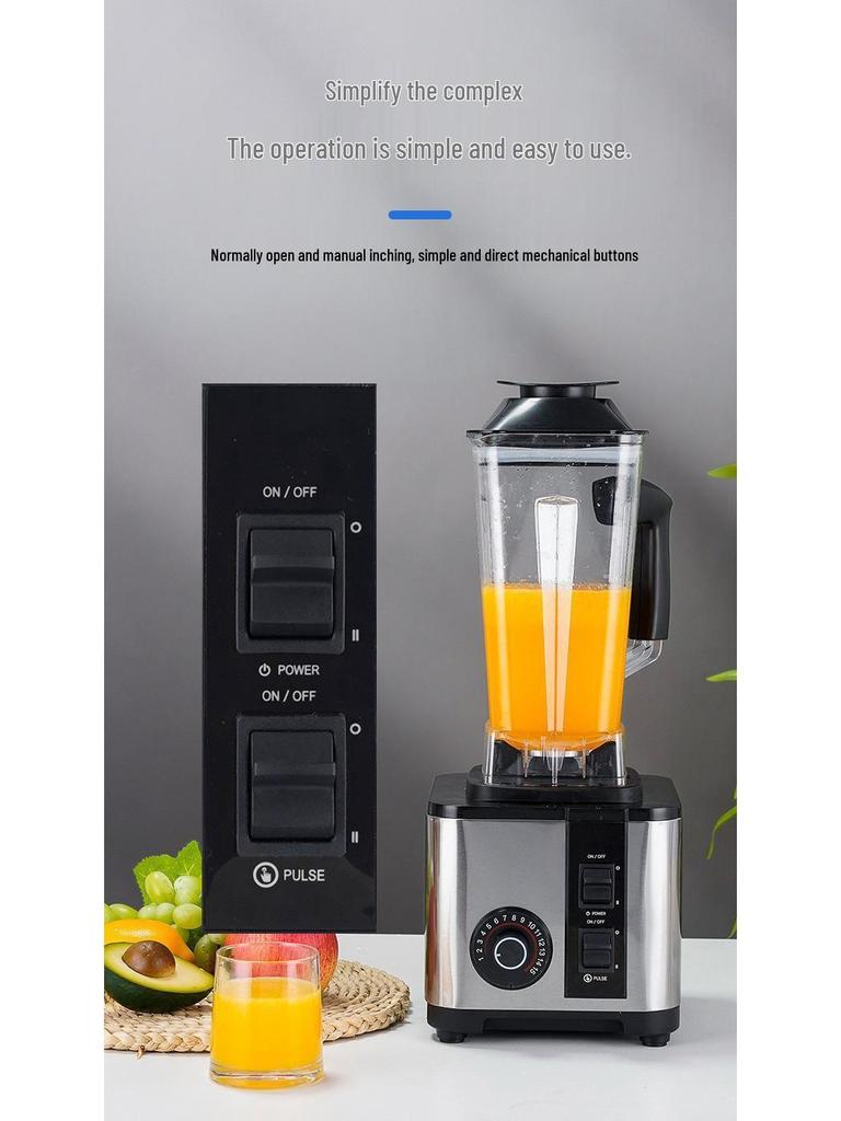 Vysoce výkonný multifunkční mixér: Smoothie maker, výrobník sójového mléka a mixér s velkou kapacitou