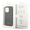 Guess Guhcp14Xg4Gfgr Iphone 14 Pro Max6,7 Szary/Grey Hard Case 4G Metal Gold Logo