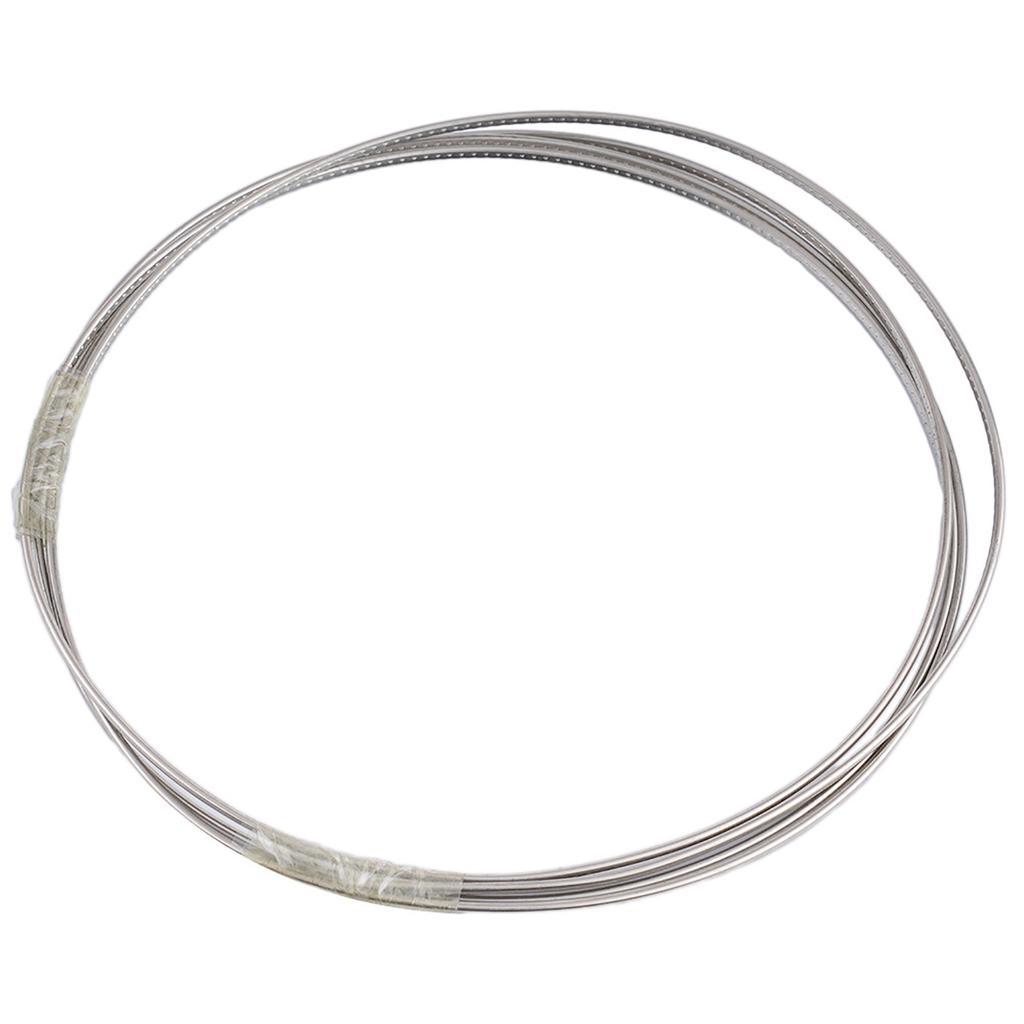 1 Rolle Kupfernickel 1,6mm-2,9mm Breite 2,5 Meter Gitarrenbunddraht Bunddraht für E-Gitarre Bassgitarre Griffbrett