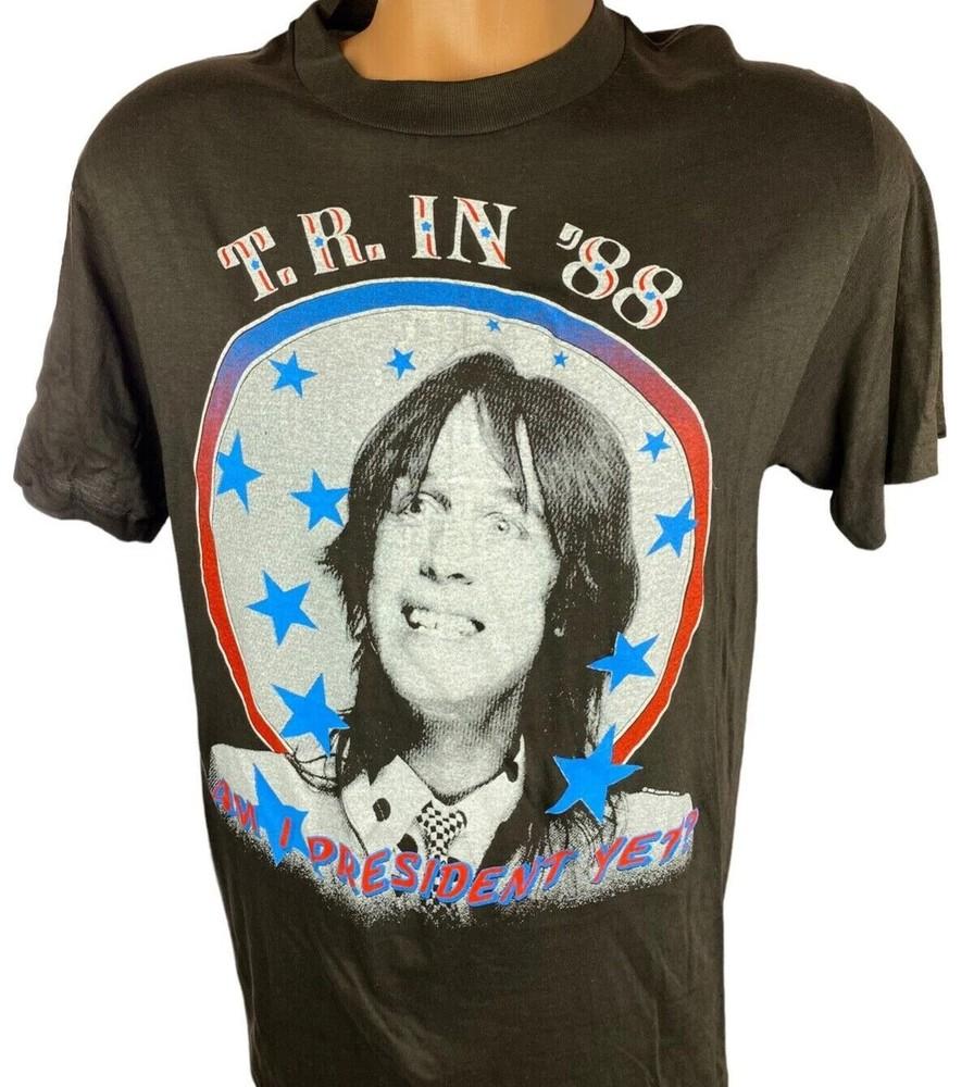 

TODD RUNDGREN AM I PRESIDENT YET Tour Shirt Classic Black Unisex S-4XL S