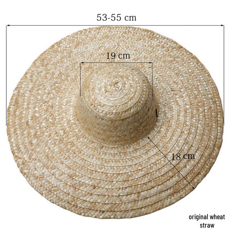 Lusi Woven Wide Brim Straw Sun Hat