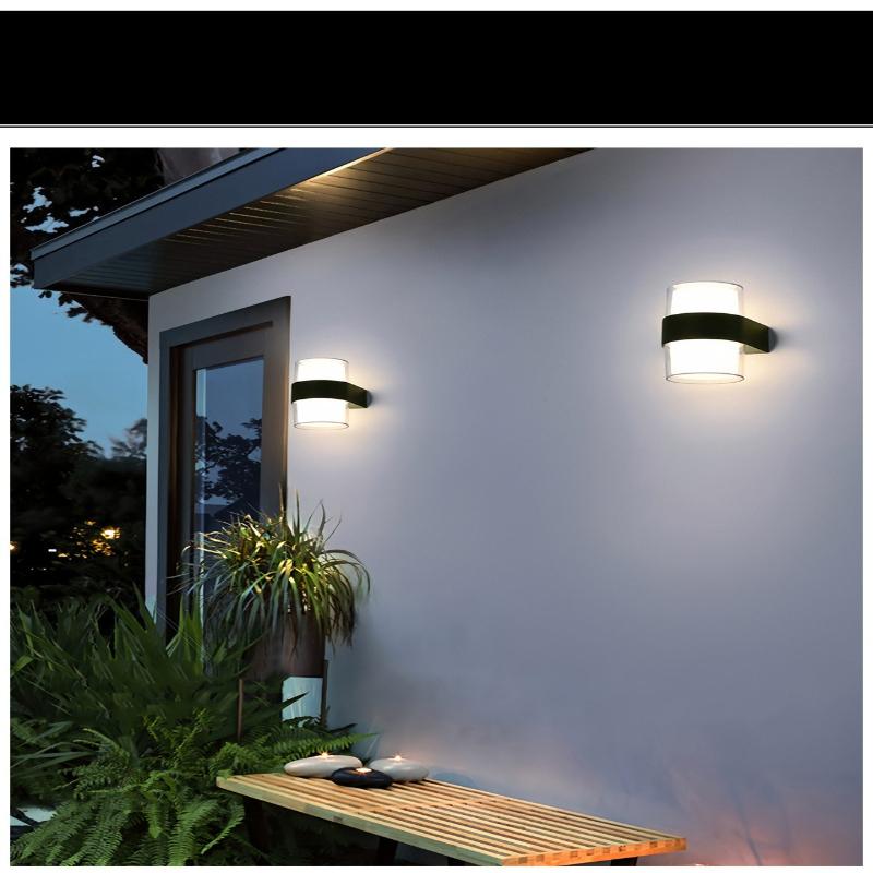 Modern LED Wall Light Square Round Interior Living Room Bedroom Corridor Aisle Sofa Background Wall Wall Light