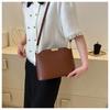 Atmosferyczna Minimalistyczna Damska Modna Torebka: 2025 Modna Wszechstronna Torba na Ramię i Przez Ramię w Jednolitym Kolorze