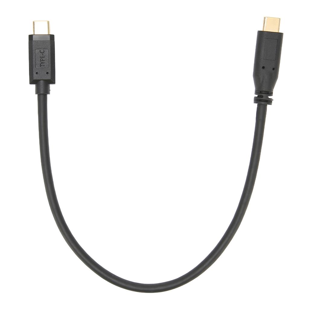 USB 3.1 Cable C to C Male to Femal with Fixing NutApprox 11.8in Long USB C to USB C Cable for Phone Laptop ChargerUSB C