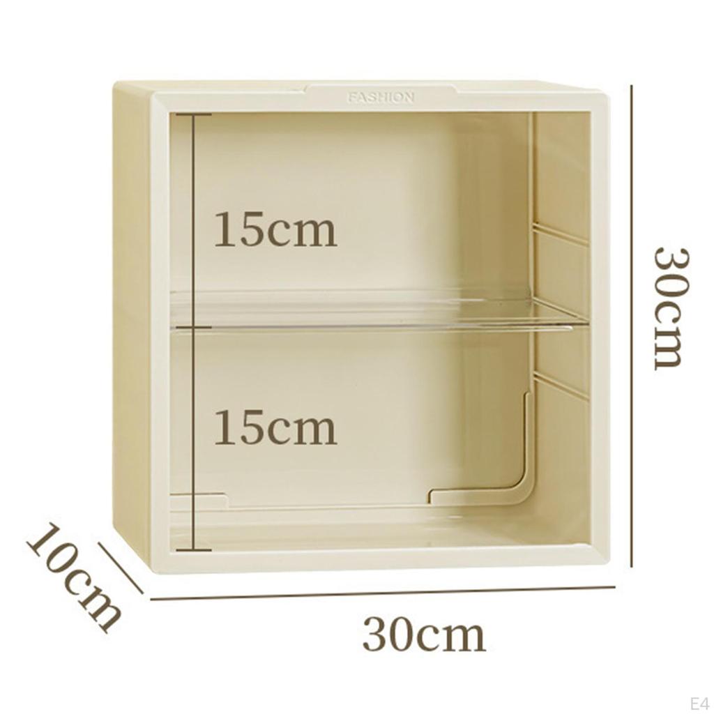 Action Figure Display Case Doll Storage Cabinet Dustproof Lightweight Model
