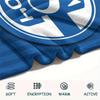 1 szt. Koc Flanelowy z Nadrukiem FC Schalke 04 Wysokiej Jakości Ciepły Komfortowy Pokrowiec na Wszystkie Pory Roku Idealny na Prezenty Wystrój Domu