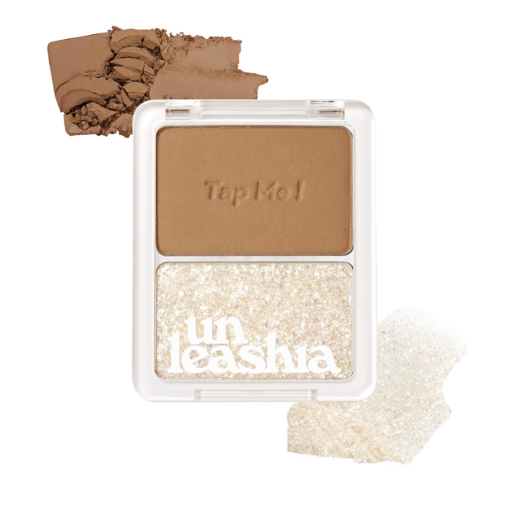 UNLEASHIA - Tap Me Palette Duo N°3 Rub-A-Dub, 8.4 g - Paleta cieni do powiek