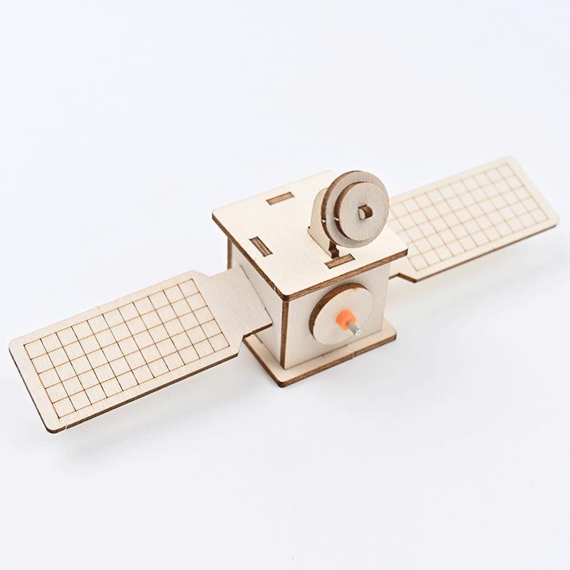 STEAM Space Satellite Model: Educational Toy for Elementary Science and Technology Experiments