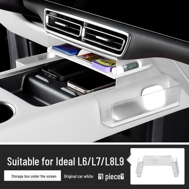 Ideal L6-L9 Under-Screen Console Multi-Functional Storage Box