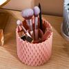 11,8 x 11,8 x 11,8 cm, 1 Stück, um 360 Grad drehbarer Make-up-Pinsel- und Stifte-Organizer mit großer Kapazität, multifunktionaler Halterbecher zur Aufbewahrung von Lippenstift und Augenbrauenstift.