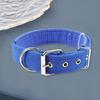 Haustierhalsband, verstellbarer Nylon-Hundehalskreis, langlebiges Haustier-Halsband mit Traktionsring, Heimtierbedarf