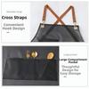 Oil-proof TPU Apron Transparent Cooking Apron Korean Work Clothes  for Coffee Cooking