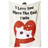 Gift For Girlfriend Flannel Blanket Single-Sided Printed Blanket Decorative Blanket Source
