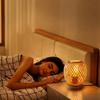 Bohemian Hand-woven Natural Bamboo Table Lamps Vintage Vine Rattan Decorative Desktop Lights for Study Teahouse Bedside