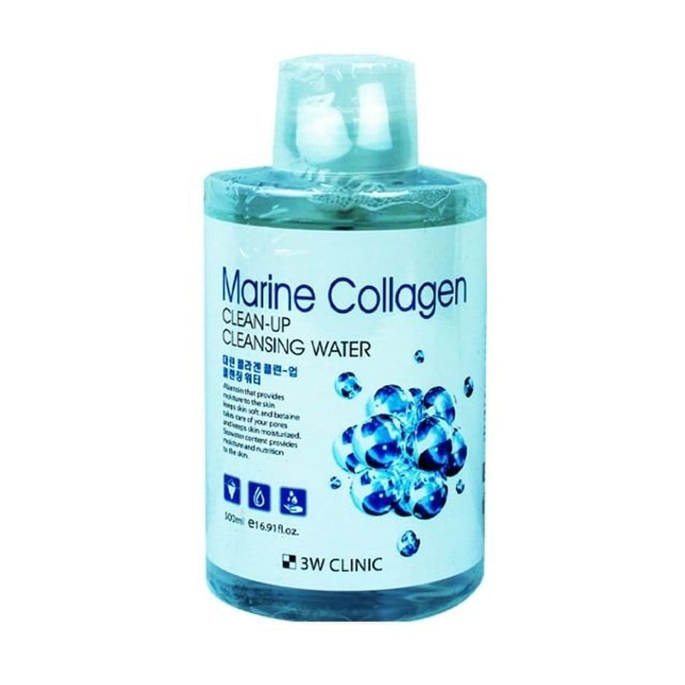 

3w Clinic Collagen Clean Up Cleansing Water 500ml