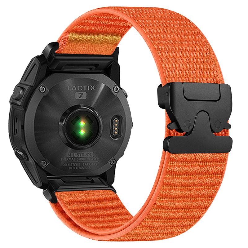 20/22/26MM QuickFit Field Nylon Band for Garmin Fenix 8 43mm 47mm 51mm 7 7X 6 6X 5 5X Plus2 Quatix 6x/5x 3 Sport Strap Bracelet