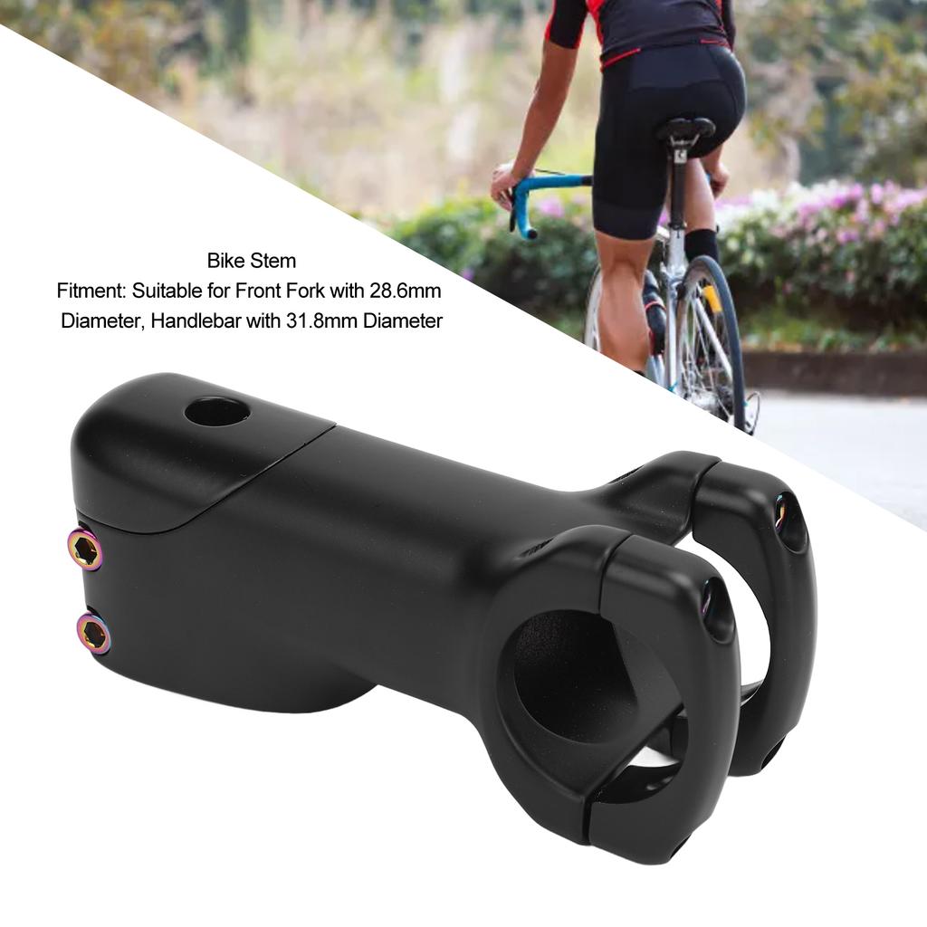 Bike Stem Shock Absorption Aluminum Alloy Bike Handlebar Stem Extender Riser for Road Bike Mountain Bike