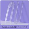 4Pcs Door Handle Decorative Protective Stickers Suitable For Tesla Model3Y Handle Cover Decorative Stickers External Accessories