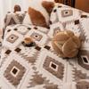 Winter Comfortable Sofa Towel Warm Thick Plush Non-Slip Home Couch Protector Anti Cat Scratch Seat Pad for Living Room Decor