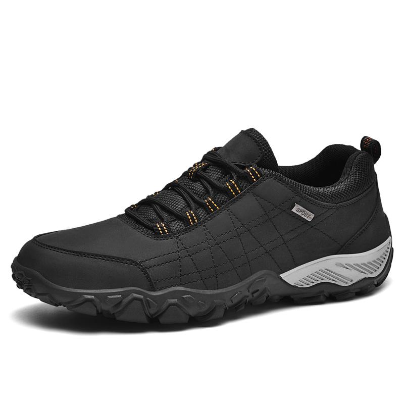 Spring and Autumn Men's Shoes Genuine Leather Men Sports Shoes Casual Shoes Brand Outdoor Comfort Flat Shoes Fashion Men's Shoes