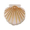 Mini Hair Claw Shell Shape Hair Clip Lightweight Side Bang Small Hair Pin Anti-slip Teeth Strong Grip Hair Accessory
