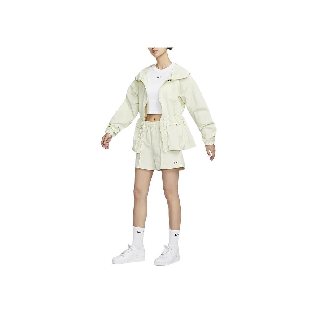 New Nike Sportswear Everything Wovens Casual Shorts Women's Sea Glass Blue FV6623-020