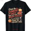 Pass The Cranberry Sauce Funny Thanksgiving T Shirt Vintage Homme Fashion Streetwear Casual Versatile