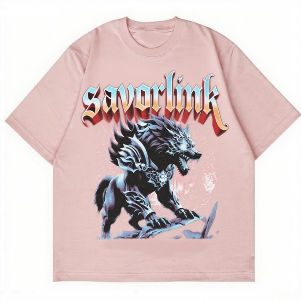 Street Daily Style High-quality Printed Cotton Short-sleeved Couples Are Fashionable Casual and High-quality Hot Trend T-shirt