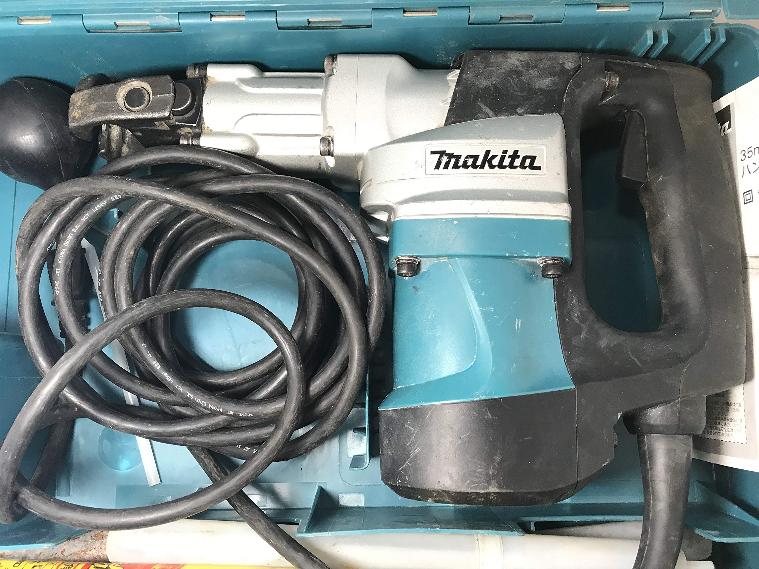 

Makita Ударний дриль, шестигранний хвостовик HR3530 AC100/200 В 35 мм/можна різати синій