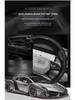 Geely Xingrui L Carbon Fiber Steering Wheel Cover, Sweat-Absorbent, Ultra-Thin, All-Season, Fits Models 21-24