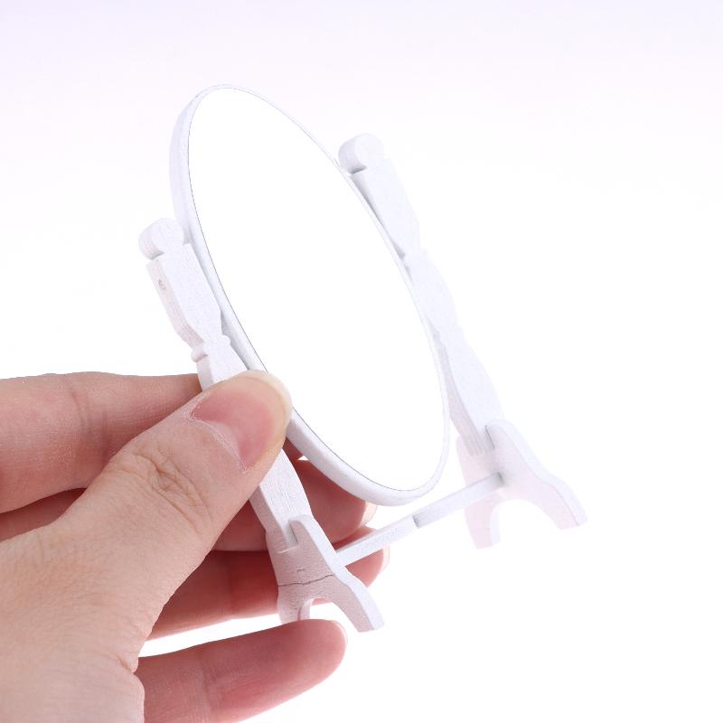 

1/12 Кукольный домик Симуляция Мини Туалетное зеркало Зеркало в полный рост Модель Кукольный дом Зеркало Мебель для гостиной Декорации Игрушки