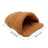 Hamster Warm Bed Cute Small Pet Winter Plush Hide House for Squirrel Hedgehog Chinchilla Rabbit Bunny
