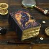 Leather Journal: Gothic Grimoire, Handmade Book of Shadows
