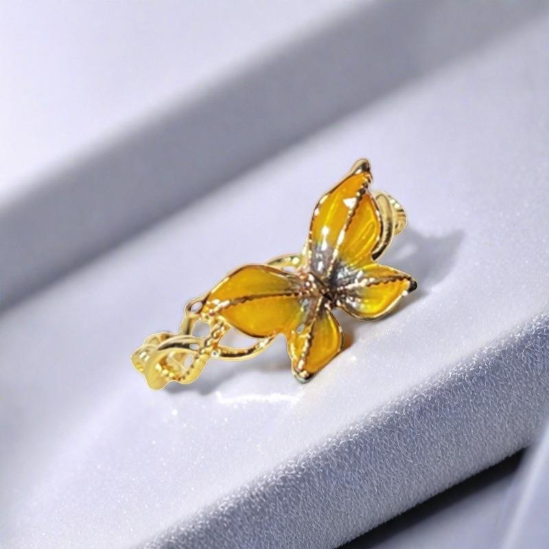 Micro-Set Zircon Bright Imitation Diamond Open Ring Light Luxury High Sense Niche Design Fashion Accessories Women