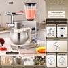 Oakes Multifunctional Chef Machine: Automatic Dough Mixer, Whipping, Kneading, Slicing, Juicing, and Extruding.