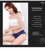 European & American Low-Rise Lace Ice Silk Panties - Women's Sexy Underwear with Cotton Crotch