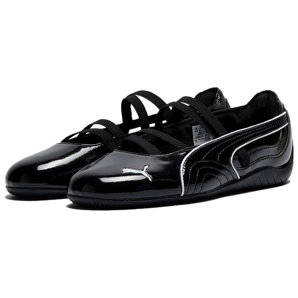 Puma Speedcat Ballet Glossy Women Sneakers Black White 404263-01