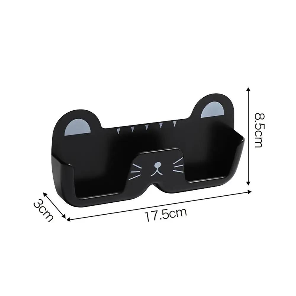 Sunglasses Storage Rack Cat Shaped Sunglasses Holder Storage Wall Entrance Living Room Bedroom Bathroom Glasses Storage Rack